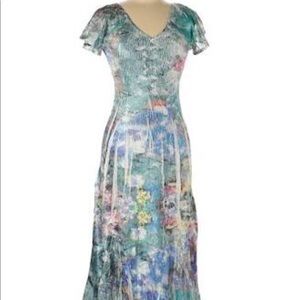 Komarov floral lace dress